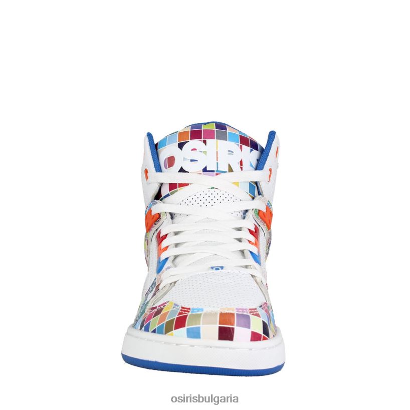 nyc 83 clk унисекс бяло/мозайка 44002B19 Osiris обувка